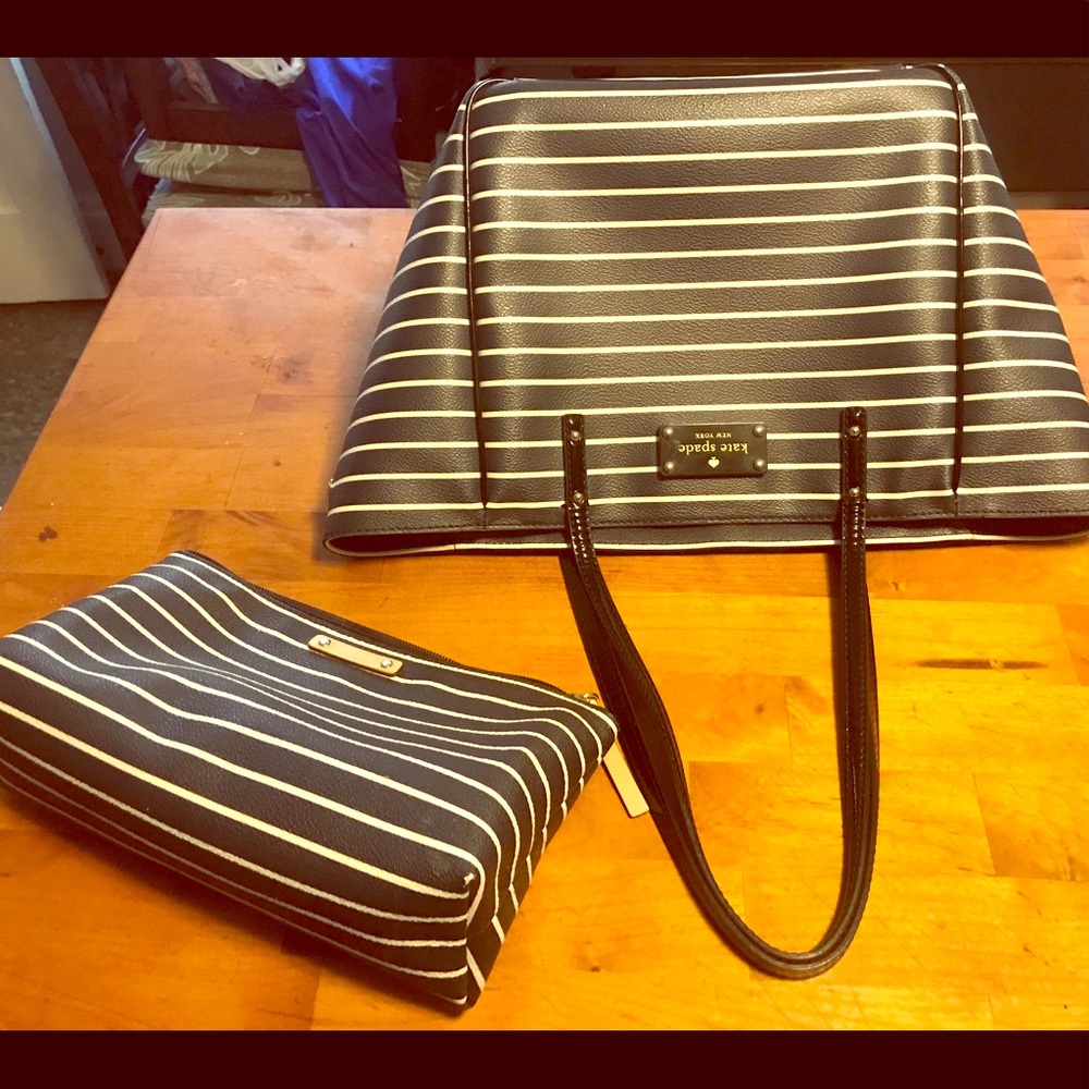 Kate Spade City Stripe Small Sidney and Shiloh
